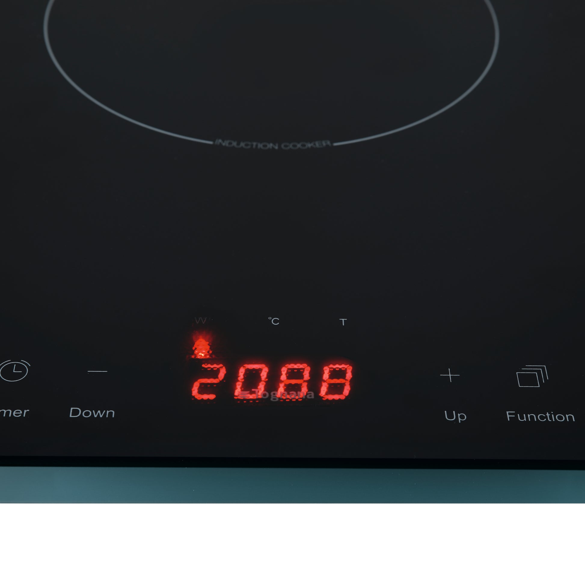 Tognana Iridea Electric Single Induction plate- 200W to 2000W - Cookette