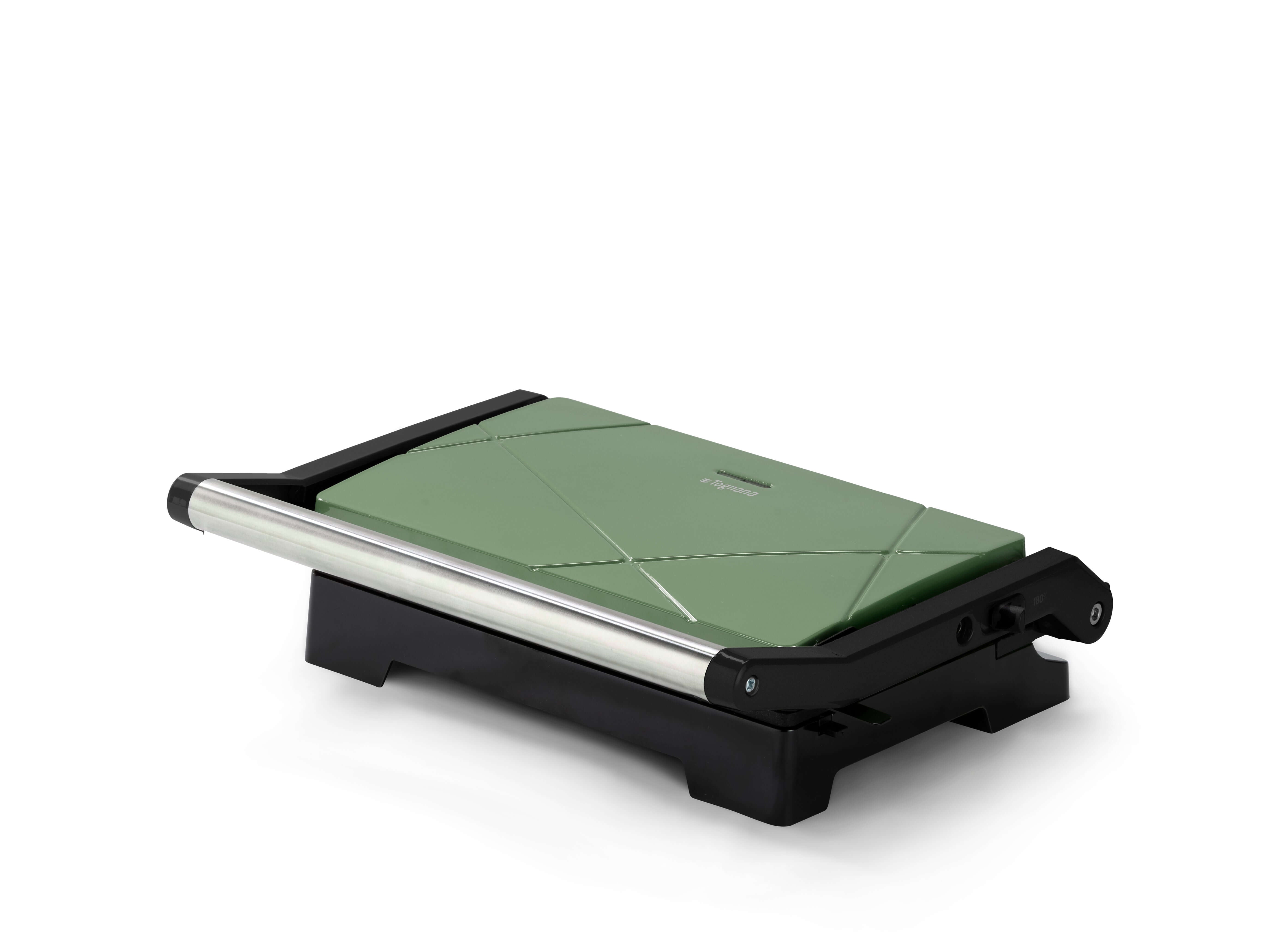 Tognana Iridea Mini Grill / Electric Toaster / Sandwich Maker – 23x14.5 cm - Cookette