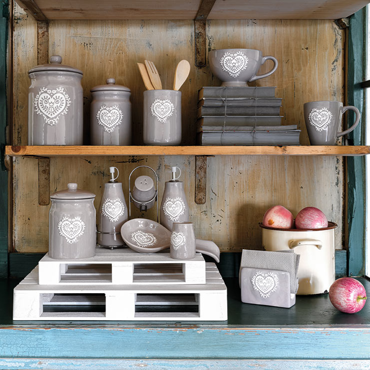 Tognana Vinegar/Oil/Salt/Pepper Set Montana - Cookette