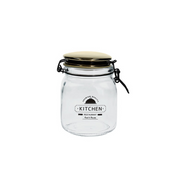 Tognana Airtight Lid Glass Jar - Food Storage Jar Small/Medium/Large - Cookette