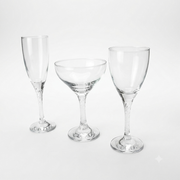 Pasabahce Twist 950030 Stemware Glass Set 18 Pieces Soda Lime Glass Drinkware