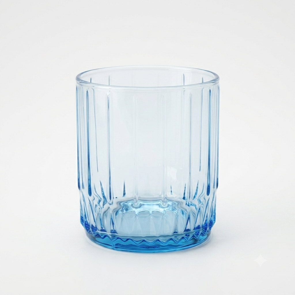 Pasabahce Leia 6-Piece Colored Glass Tumblers Set – Premium Beverage Glassware