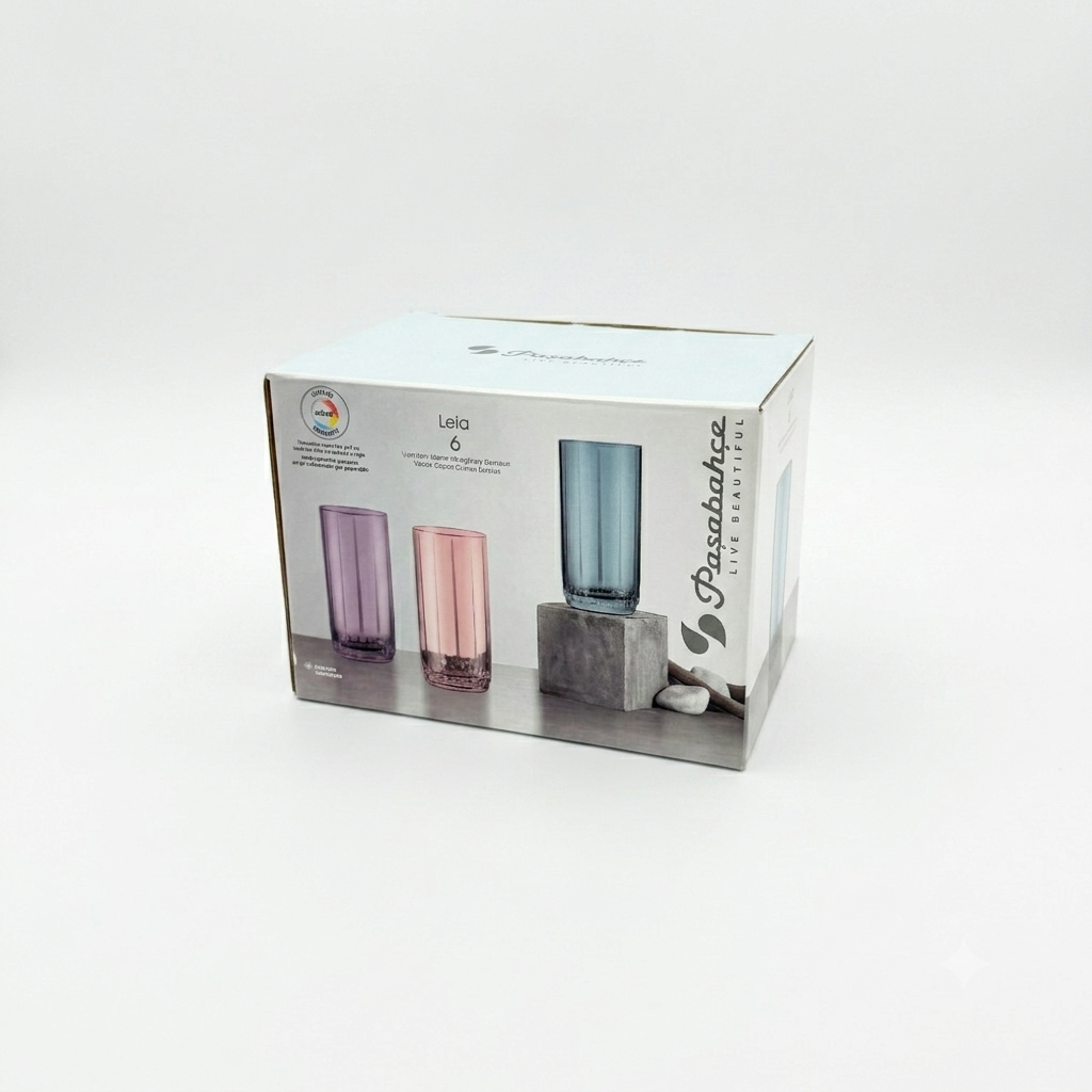 Pasabahce Leia Glassware Set – Soda Lime Glass