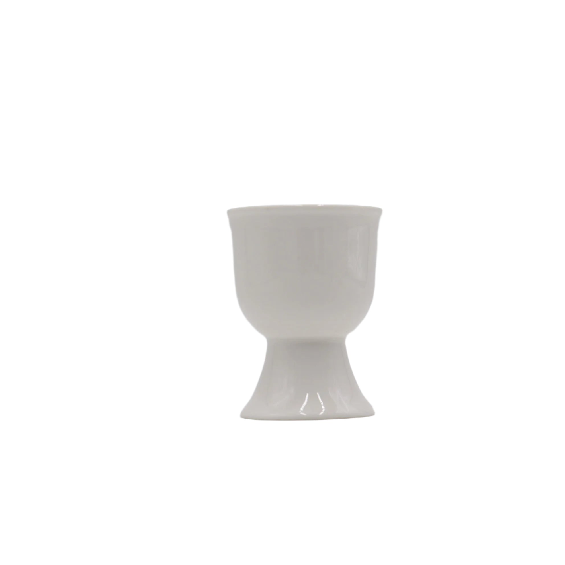 White ceramic 2.25" Egg Cup - Cookette