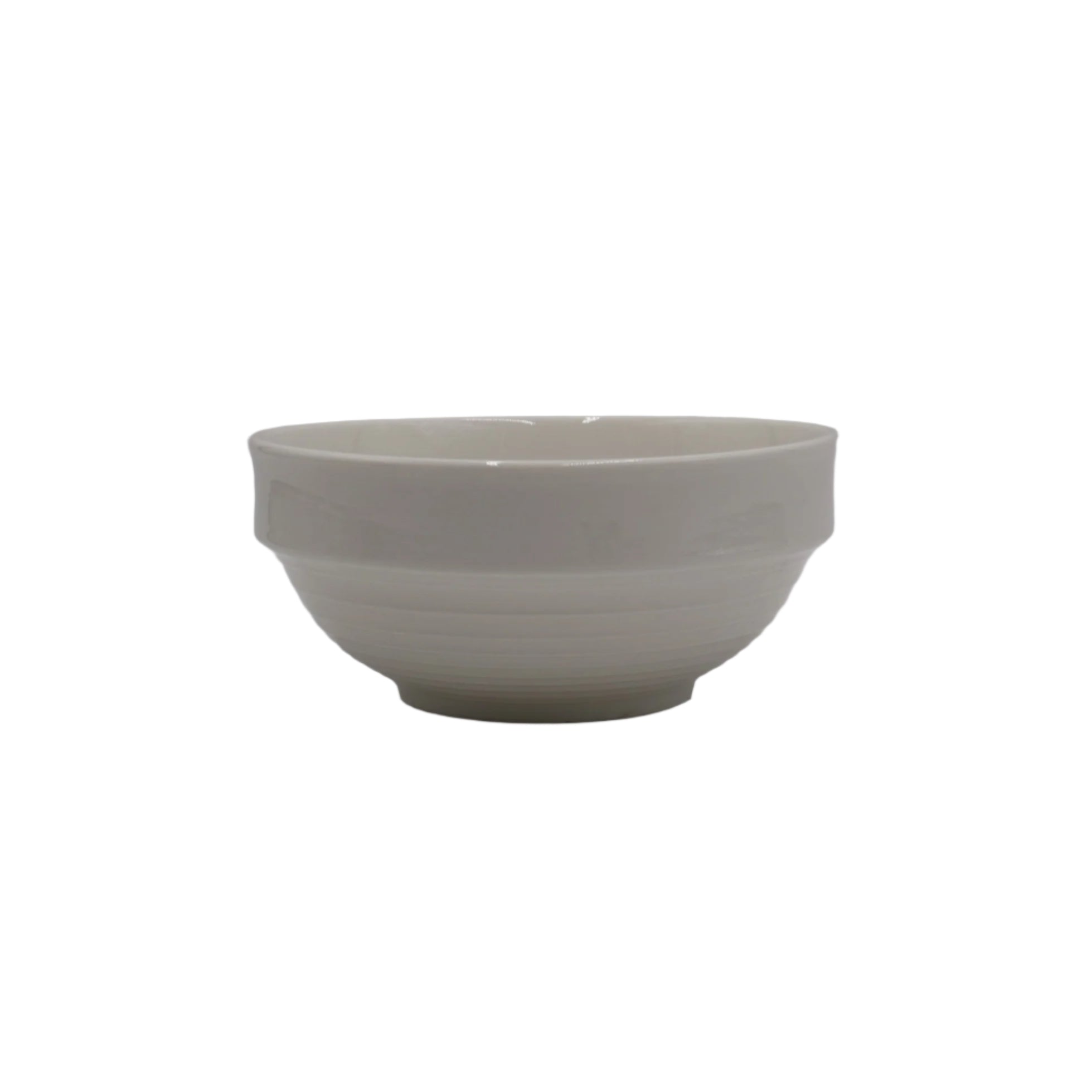White ceramic 6" deep bowl - Cookette