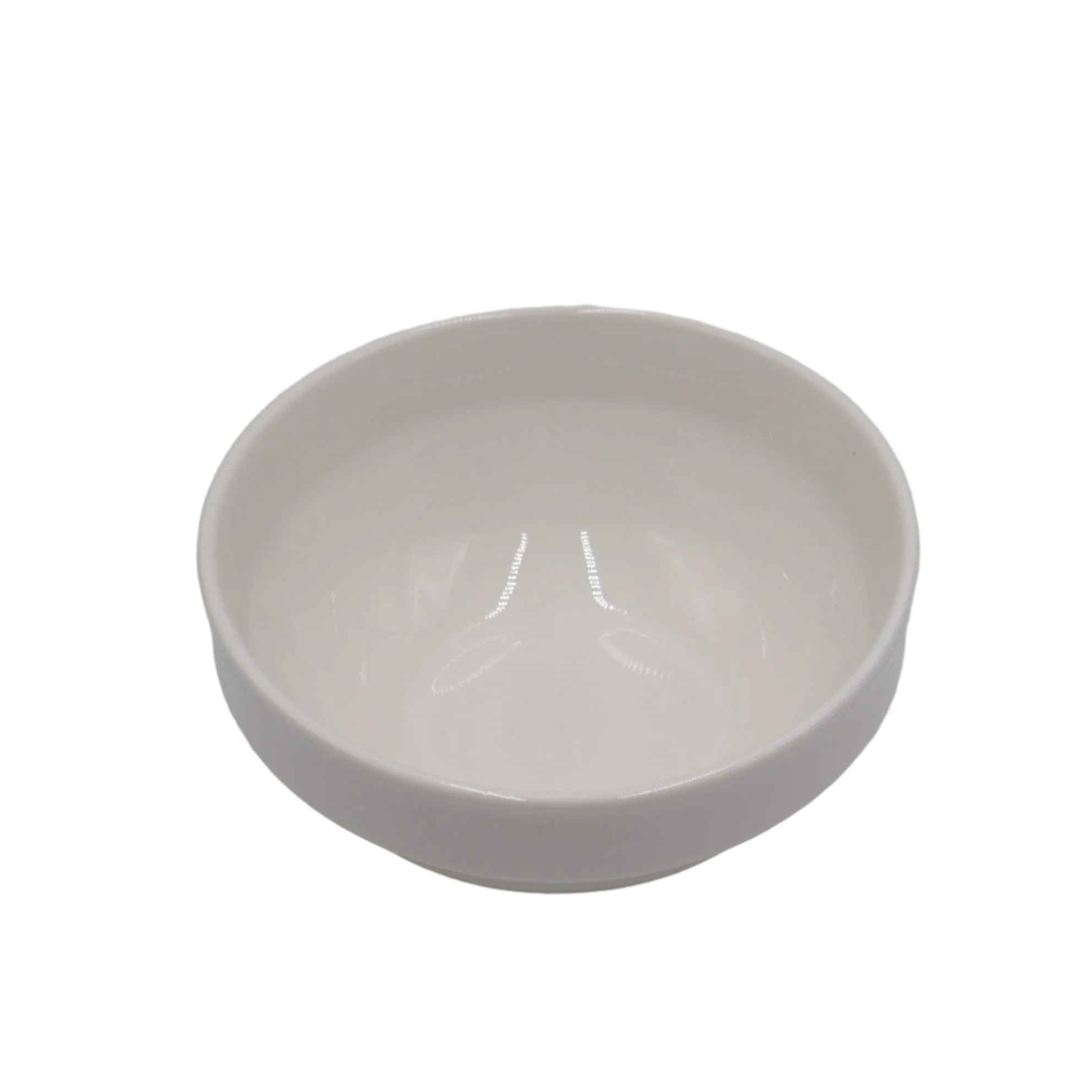 White ceramic 6" deep bowl - Cookette
