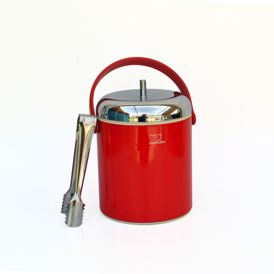 Zojirushi Stainless Steel Vacuum Insulated Ice Pail with Tong, JPE-1200E - Cookette