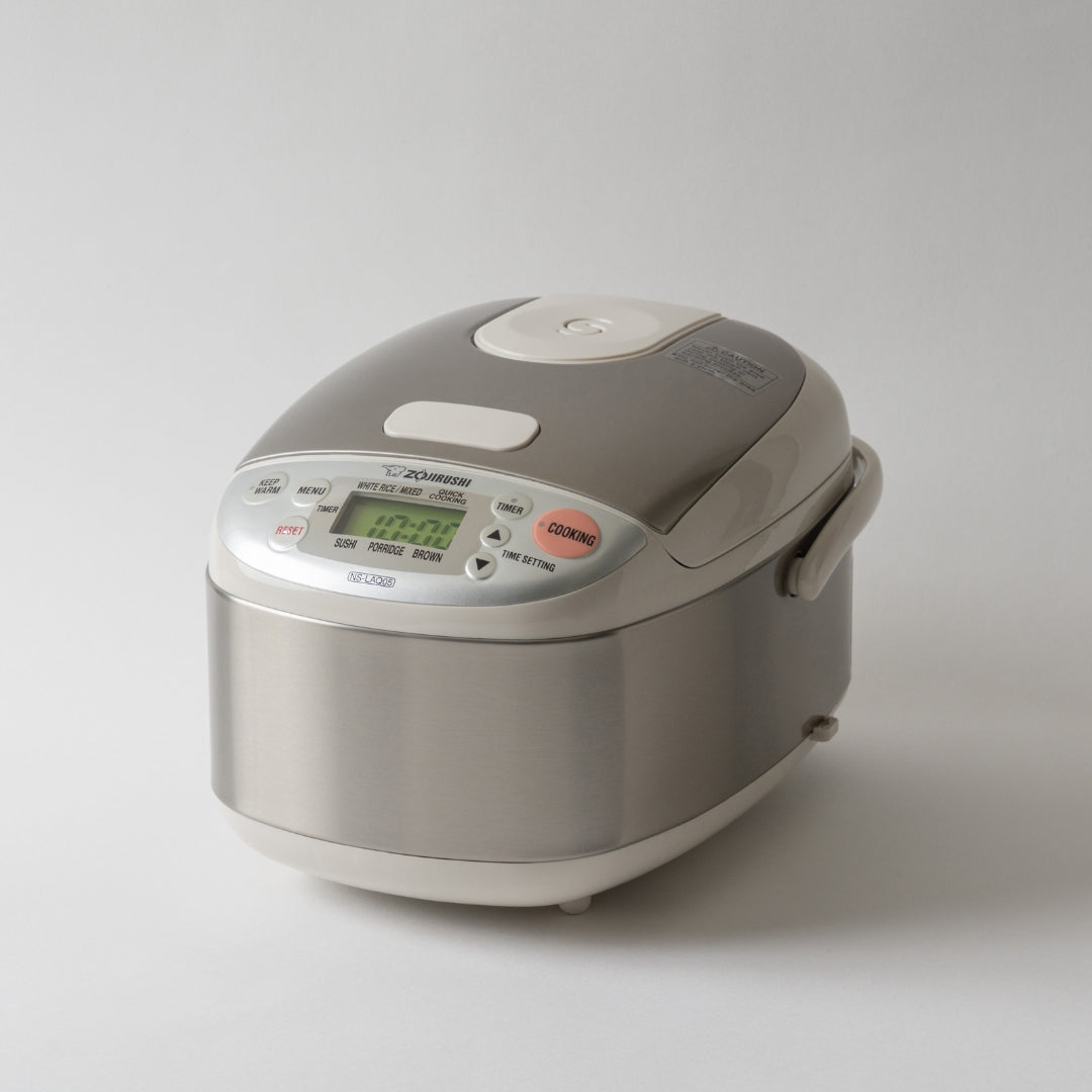 Zojirushi NS-LAQ05 3-Cup Micom Rice Cooker & Warmer – Compact, Non-Stick, Durable Japanese Quality