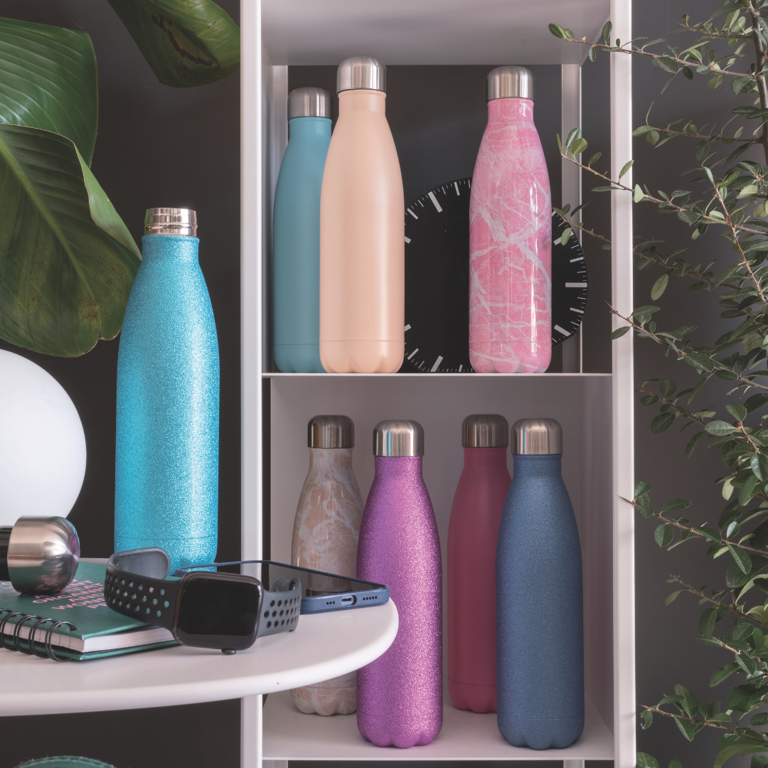 Tognana Natural Love Insulated Water Bottle - Stainless Steel - Cookette