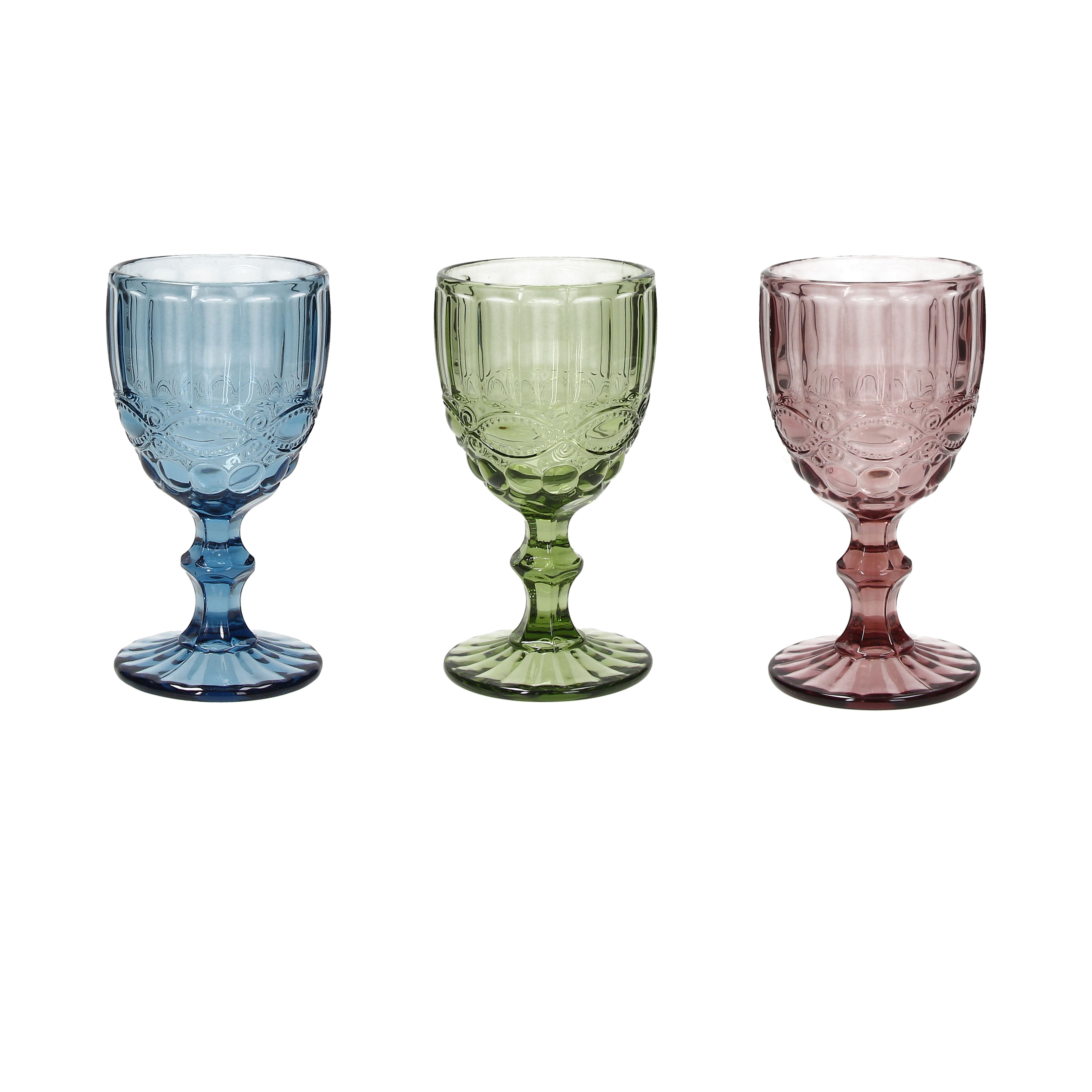 Tognana Set of 3 Goblets Glasses 260 CC