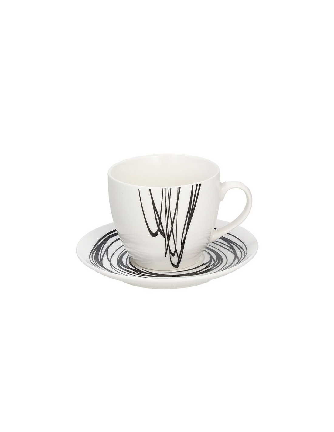 Tognana Metropolis Graphic Art Coffee Cup with Saucer 80 CC