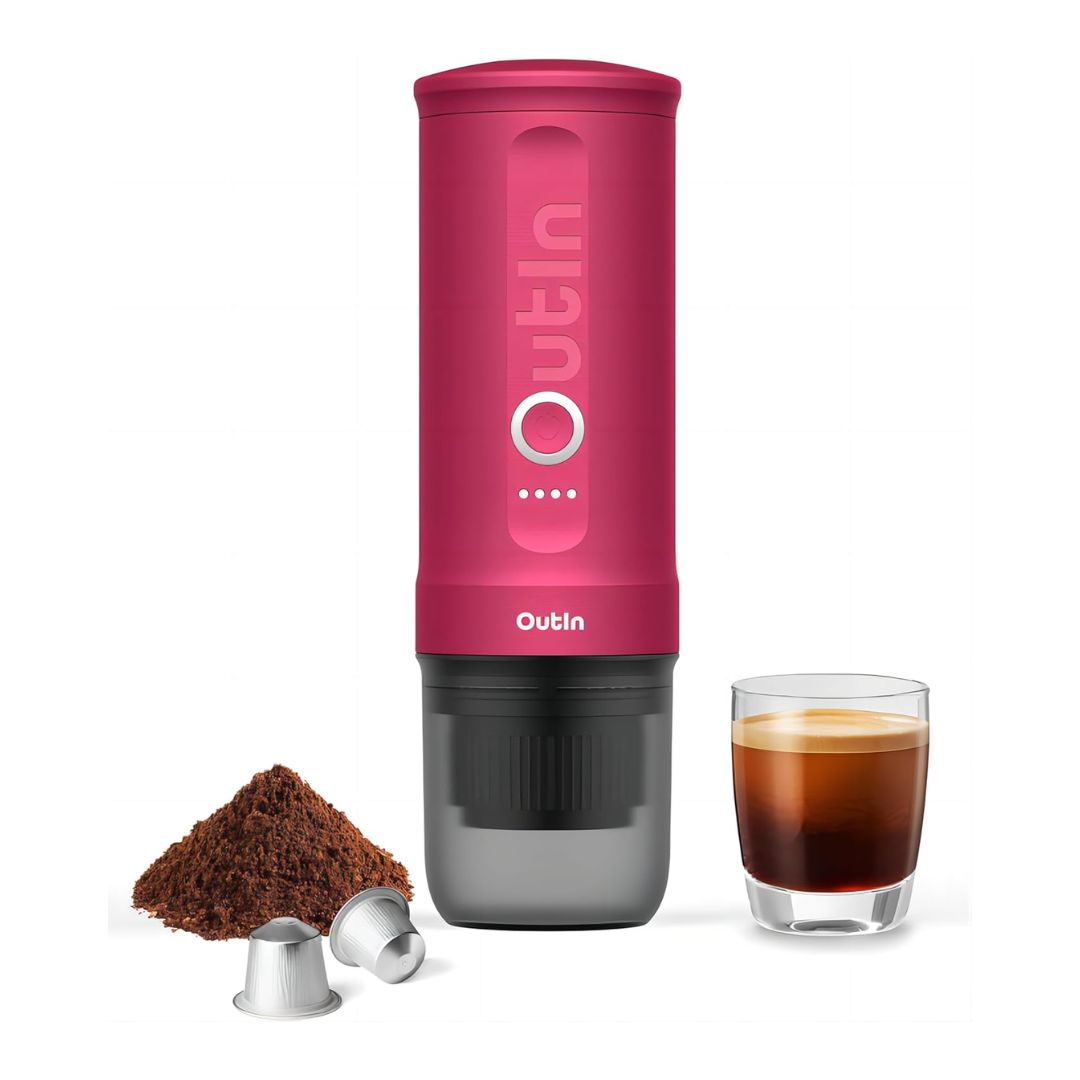 Outin Nano Portable Espresso Machine - 20 Bar Self-Heating