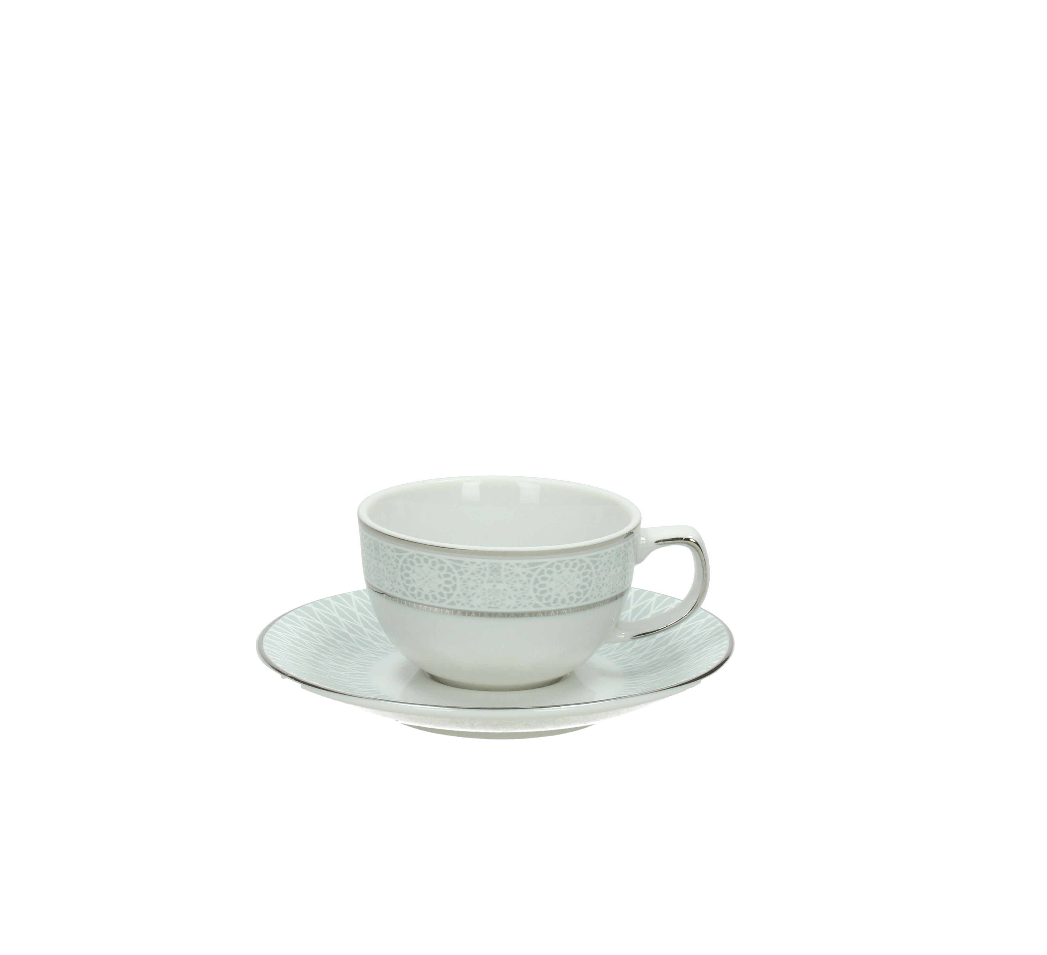 Tognana Odeon Bianco Porcelain Coffee Cup & Saucer 90cc – Elegant Espresso Set for Restaurant & Home Use