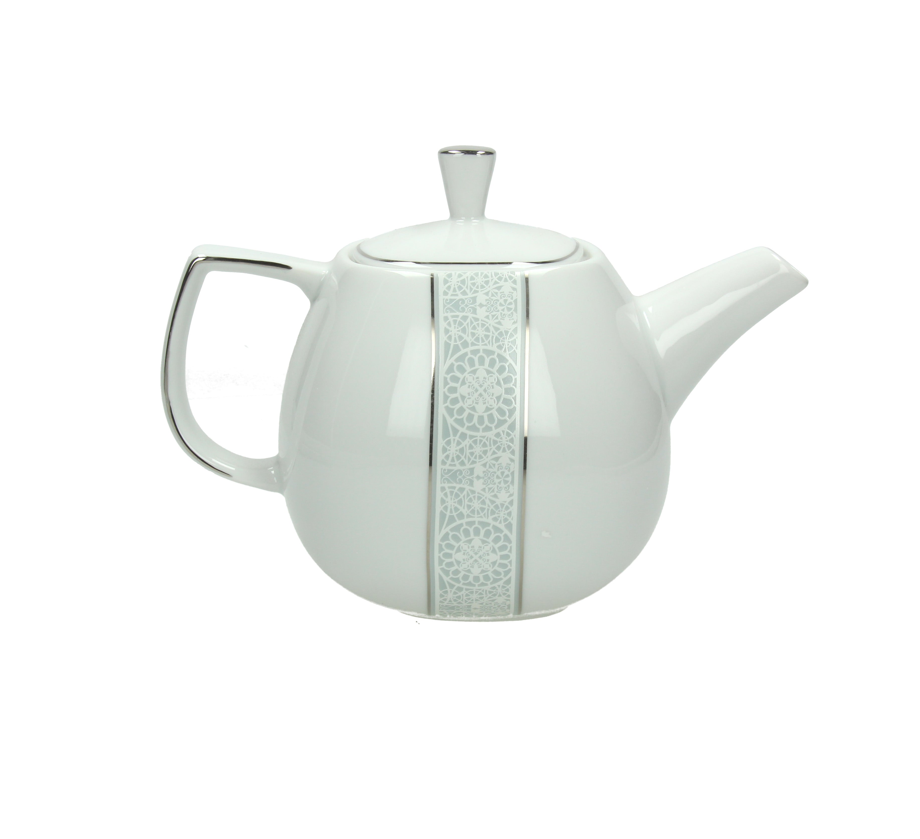 Tognana Odeon Chantilly Porcelain Tea Pot 1.2 Liter – Elegant Tableware for Restaurant & Home Use