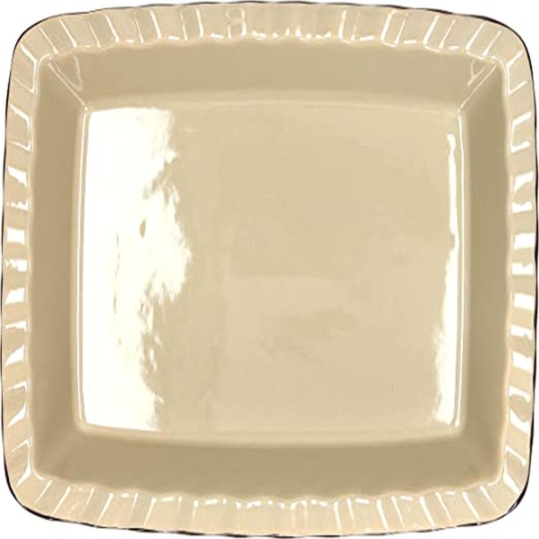 Tognana Rectangular/Square Ceramic Baking Dish - Country Cook Cream/Taupe - Cookette
