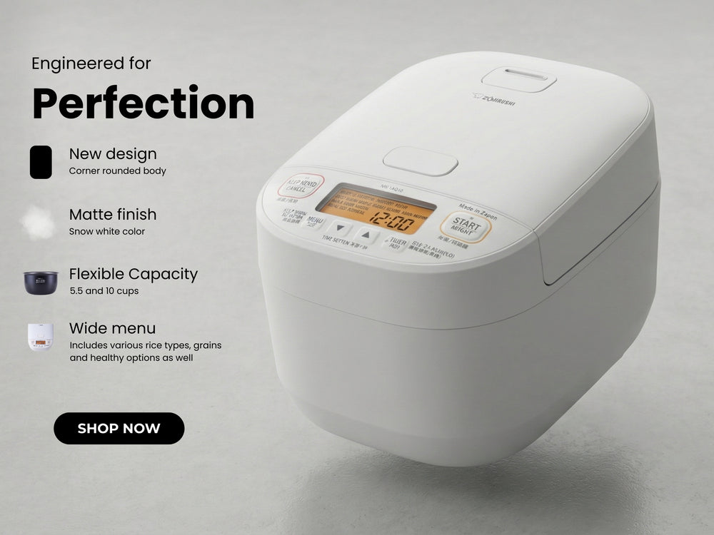 Zojirushi rice cooker banner