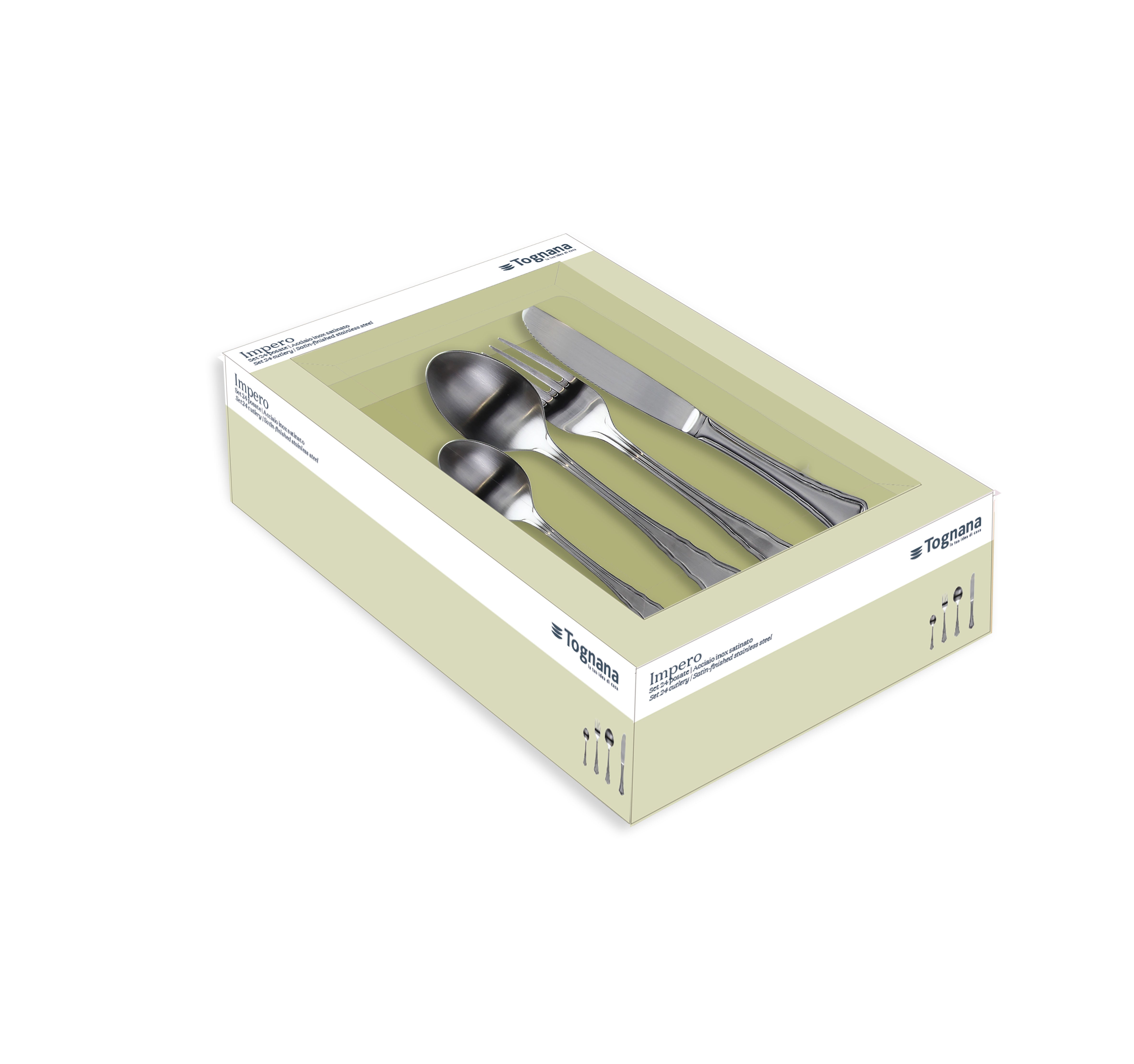 Tognana Cutlery Set 24 Pcs -  Antony Impero 2