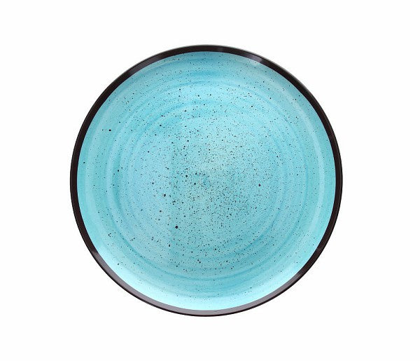 Tognana Melamine Round Tray - Serving Tray Cm 45 /30Cmshow Plate Arancio- Orange/Green/Blue
