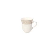 Tognana Cozy Stoneware Mug 400ml – Handcrafted Relief Design, Durable & Microwave Safe for Home & Restaurant Use