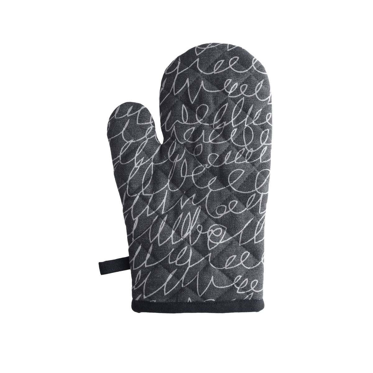 Tognana Oven Mitt - 17 x 27 cm, Gray | Heat-Resistant, Durable Italian Kitchen Mitt for Safe Cooking & Baking