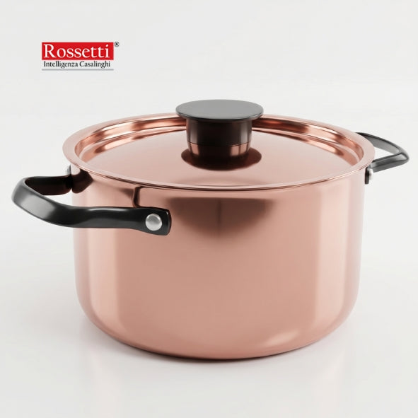 Rossetti Agostini Rose Gold 24Cm Casserole