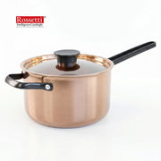 Rossetti Agostini Rose Gold 20Cm Saucepan & Helper