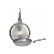 Tognana Cookware Set Of 2 Pans 24 & 28 Cm Grancucina Phaetra Style - Gray - Cookette