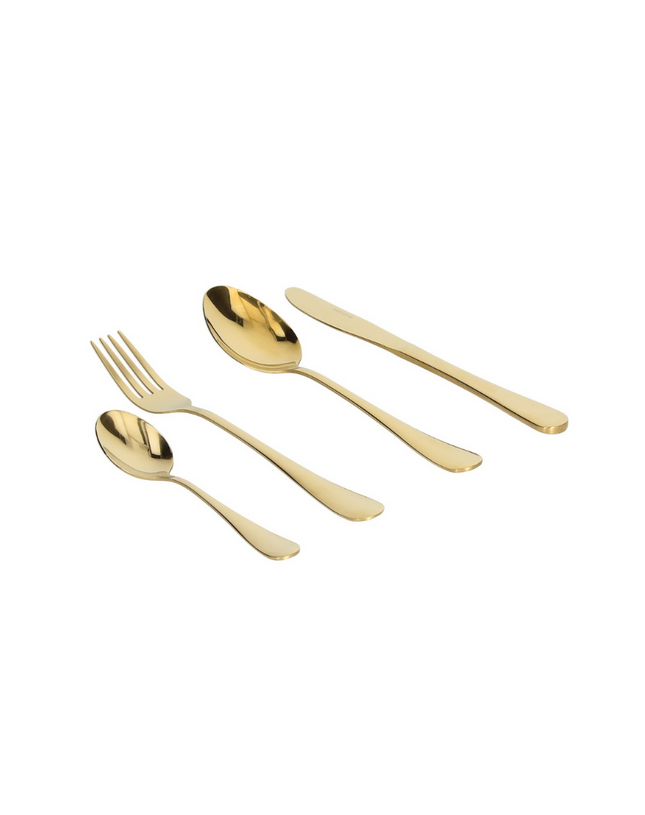 Tognana Antony 24Pcs Cutlery Set - Golden