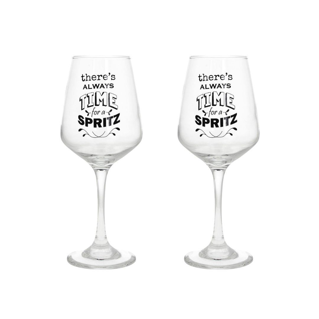 Tognana Drinkware - Goblet Glasses Set 2 Cc420 Lets Party Spritz