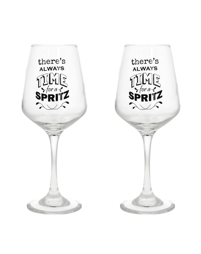 Tognana Drinkware - Goblet Glasses Set 2 Cc420 Lets Party Spritz