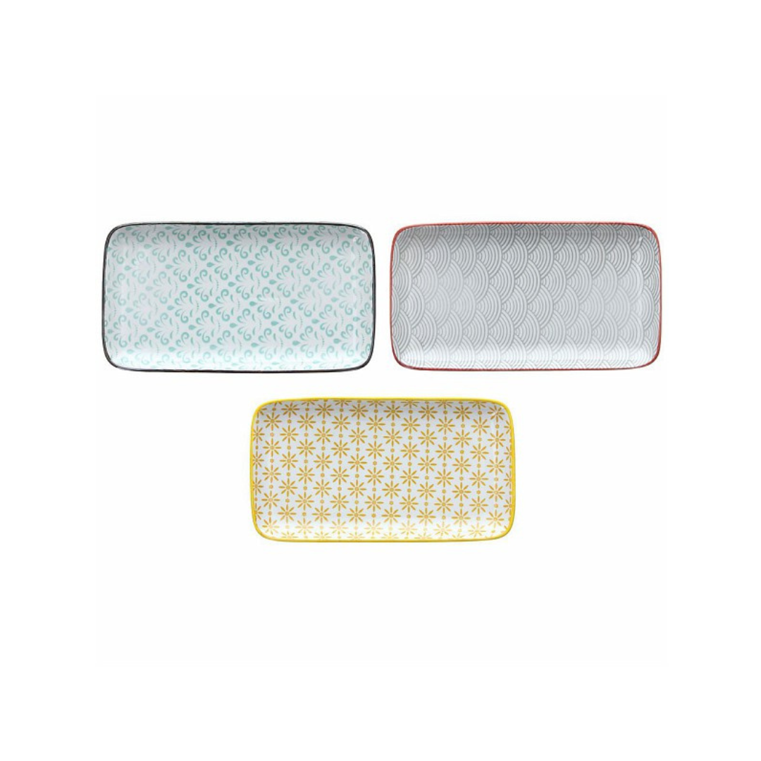 Tognana Porcelain Rectangular Serving Dish - Multicolor - Assorted