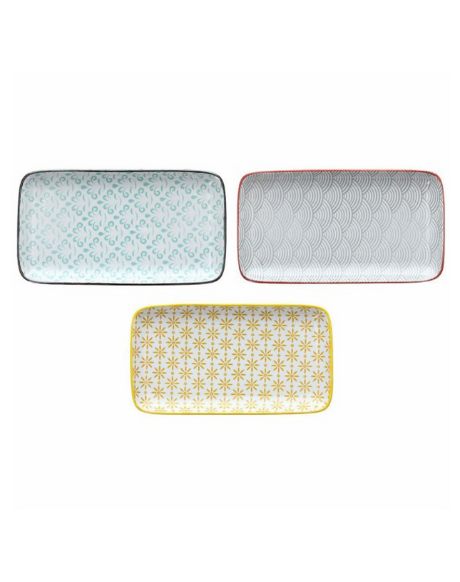 Tognana Porcelain Rectangular Serving Dish - Multicolor - Assorted