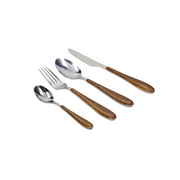 Tognana Stainless Steel Set 24Pcs Cutlery Antony Wood - Cookette