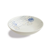 Tognana Porcelain Round Pastabowl - Serving Bowl Cm 29 Perla Conchiglie - Cookette