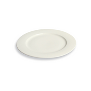 Tognana Procelain Round Platter - Dinner Plate Cm 30 Ambra Bianco - White - Cookette