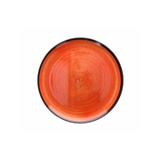 Tognana Melamine Round Tray - Serving Tray Cm 45 /30Cmshow Plate Arancio- Orange/Green/Blue - Cookette