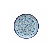 Tognana Melamine Serving Round Tray 30/45/60/80 Cm Show Plate Cefalu - Blue - Cookette