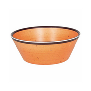 Tognana Melamine Salad Bowl Cm17,5X6,5 Show Plate Arancio - Cookette