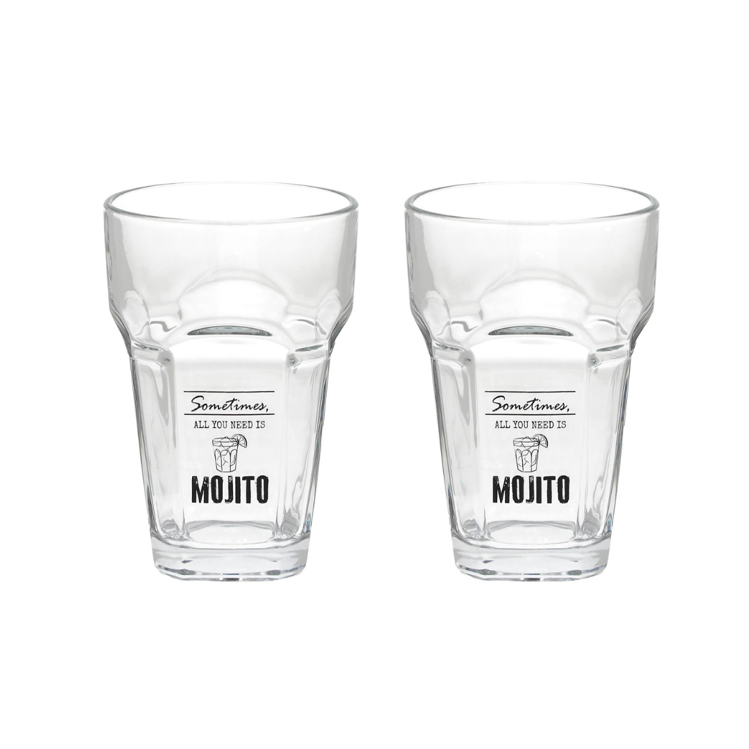 Tognana Drinkware Glass Set Set 2  Cc400 Lets Party Mojito