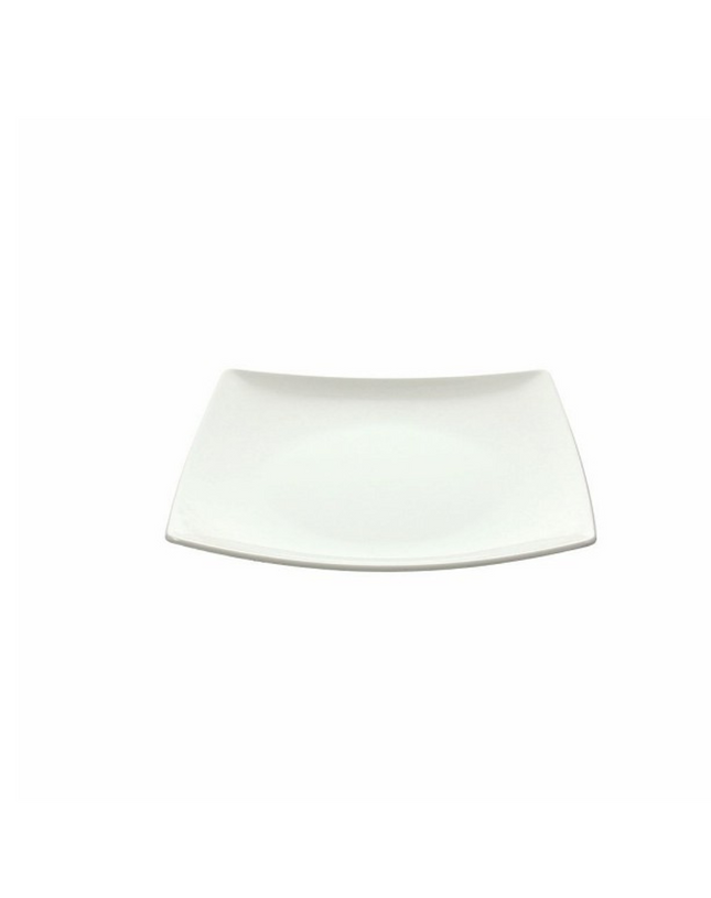 Tognana Melamine Square Serving Plate Cm 30/35 Cm Show Plate Bianco White