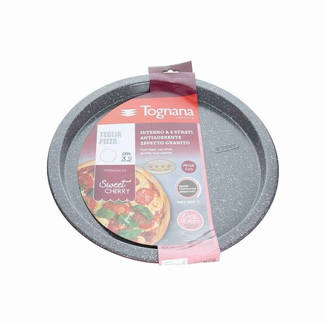 Tognana Non Stick Carbon Steel Pizza Baking Dish/Bakeware 32 Cm - Sweet Cherry