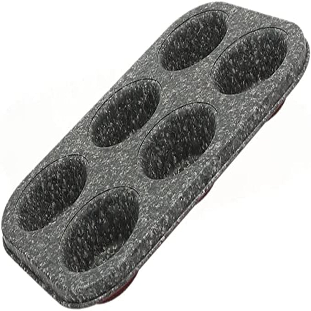 Tognana Cake Bakeware Mould For 6 Cup Muffin-Carbon Steel Muffin Tray Sweet Cherry