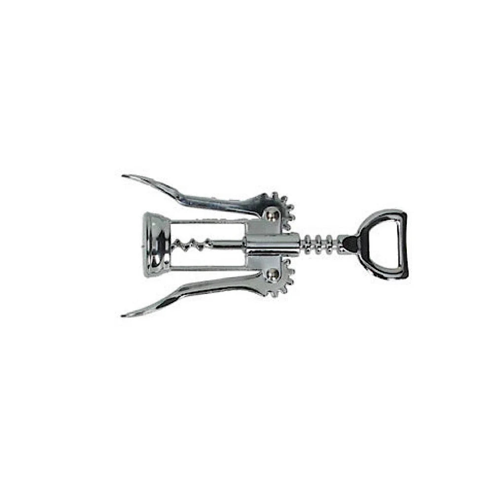 Tognana Mythos Stainless Steel Corkscrew with Cap - Durable Italian Wine Opener Tool