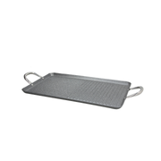 Tognana Mythos Marble Double Grill Pan 48x29cm | Non-Stick Italian Pan