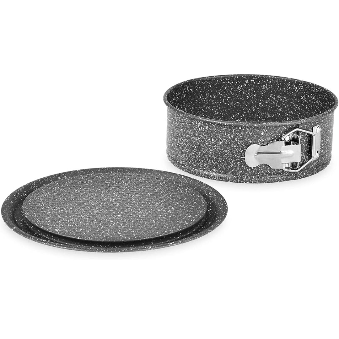 Tognana Bakeware Springform Cakepan - Bakeware W/Tray 22Cm/24Cm/26Cm Pure Roq - Gray