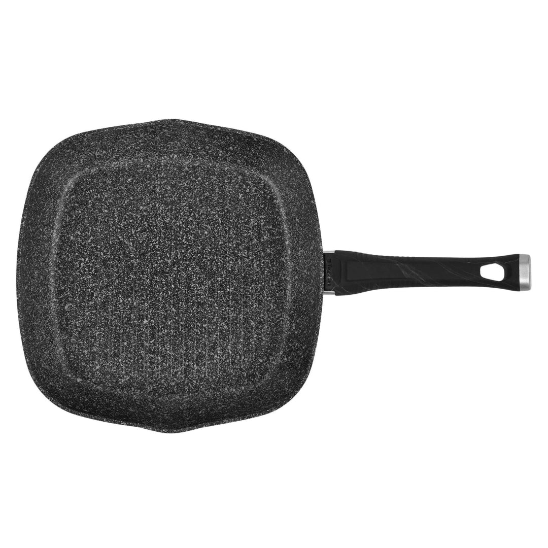 Tognana Aluminium Square Grill Pan 28X28 Sphera - Black