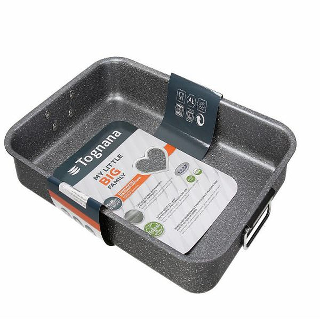 Tognana Aluminium Bakeware Lasagne Pan Black 40X28 Big Family - Cookette