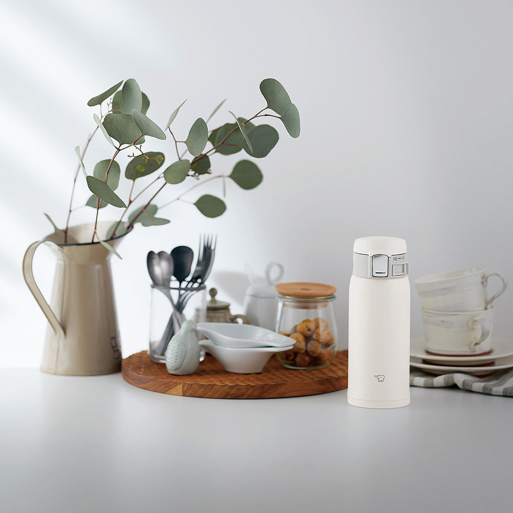 Zojirushi SM-SF 0.36L / 0.48L / 0.60L Stainless Steel Vacuum Insulated Bottle – Leak-Proof, Durable, Portable Thermos for Hot & Cold Beverages