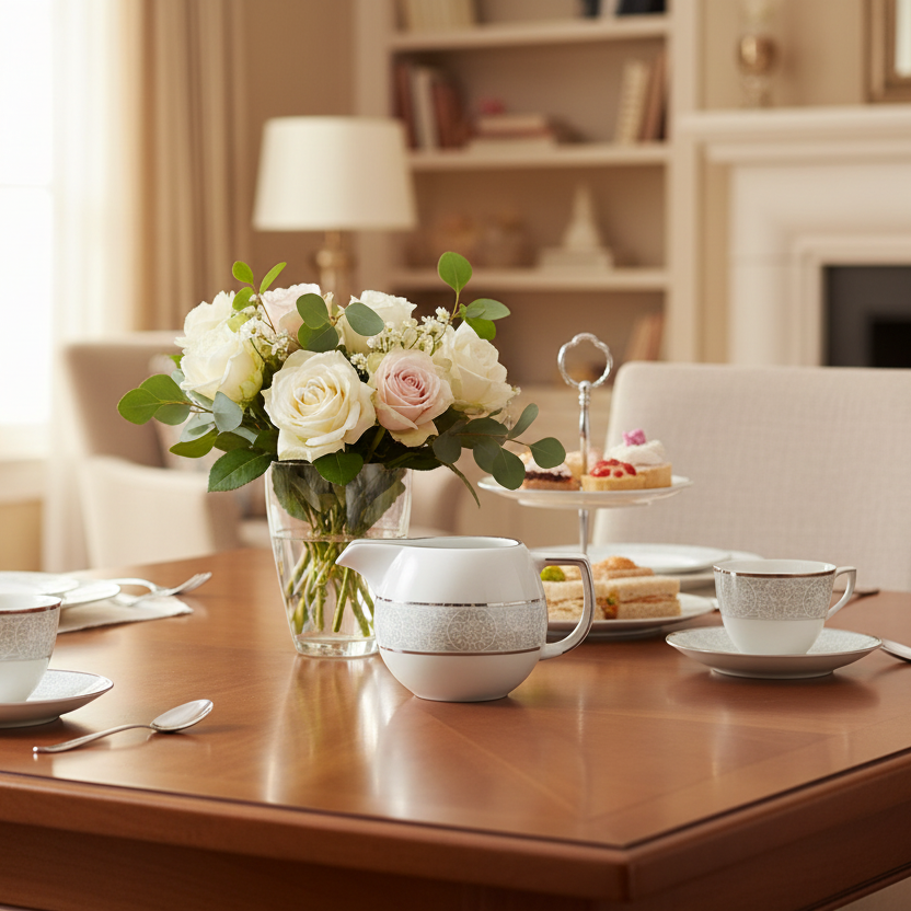 Tognana Odeon Bianco Porcelain Creamer 250cc – Elegant Milk & Cream Server for Restaurant & Home Use