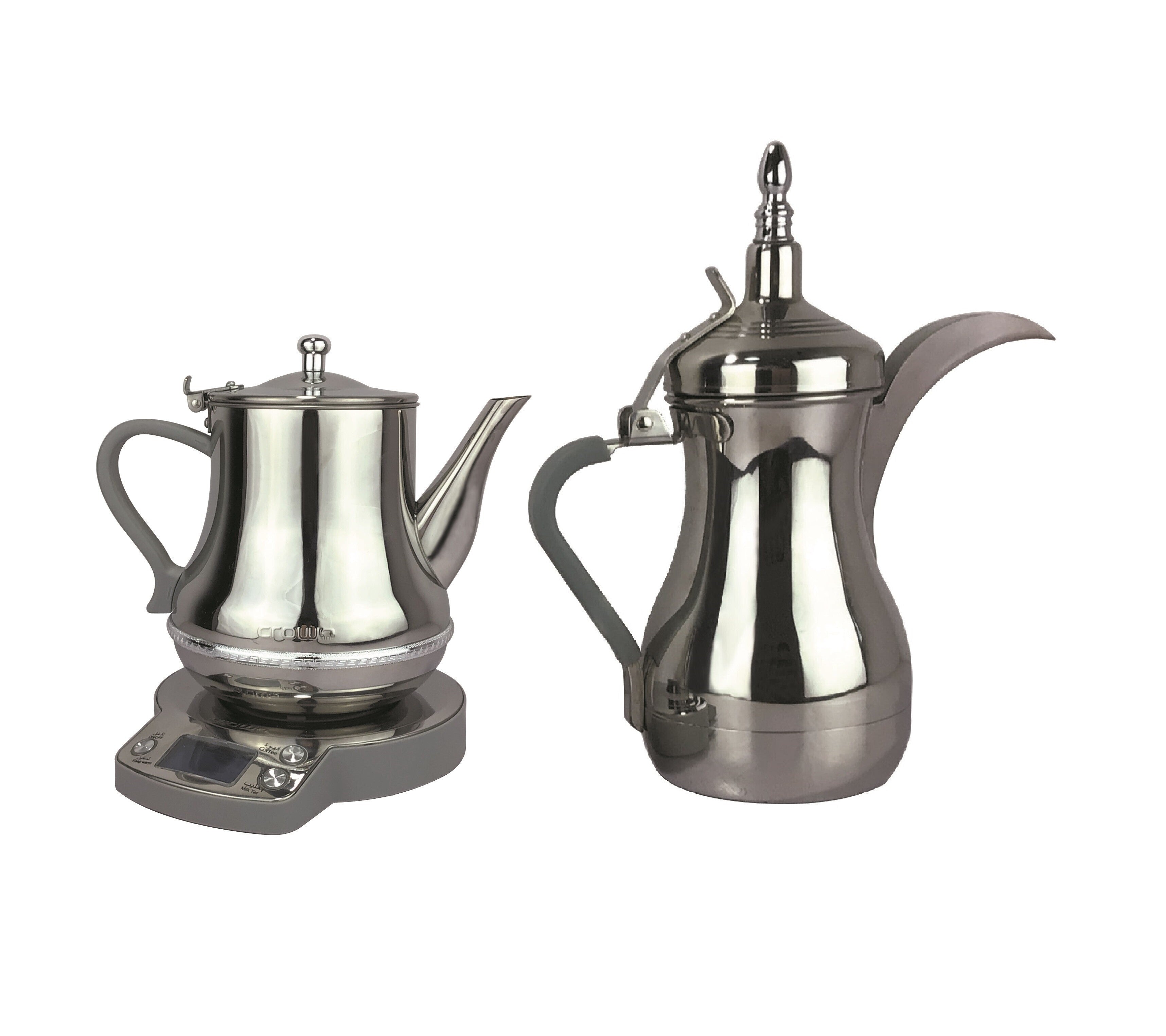 Crownline DUO-252 integrated Karak tea and Arabic coffee maker station.